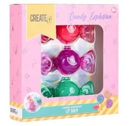 Balsam do ust Candy cukierek 3szt CREATE IT! - Canenco