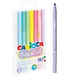 Pisaki pastelowe Carioca 8 kolorów
