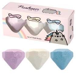 Kule do kąpieli Pusheen Owocowe zapachy 3szt.BATH65 - PUCKATOR EUROPEAN DISTRIBUTION CENTRE