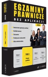Egzaminy Prawnicze bez aplikacji 2026. Tom 2. Prawo cywilne - praca zbiorowa