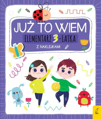 Elementarz 3-latka z naklejkami. Już to wiem - Katarzyna Borecka