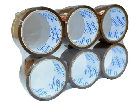 Taśma 48mmx45,5m brązowa 6szt - Schemat