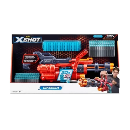 Wyrzutnia Excel Omega 98 strzałek - ZURU X-Shot