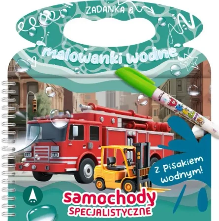 Zadanka & malowanki wodne. Samochody specjalistycz - Wioleta Żyłowska