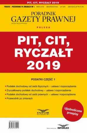 eBook PIT CIT Ryczałt 2019 - Praca zbiorowa