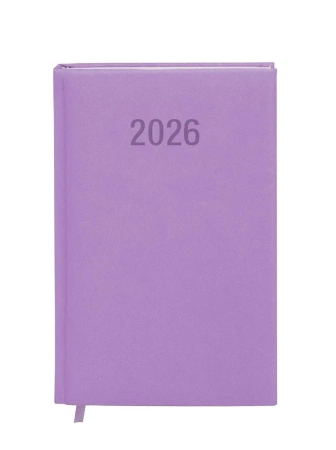Kalendarz 2026 A6 Colorfix TDW liliowy - -