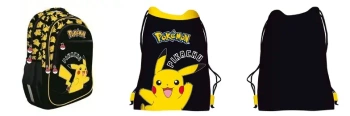 Plecak szkolny POKEMON Pikachu + worek + piórnik Majewski