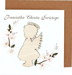 Kartka Chrzest Święty - Naem