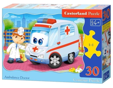 Puzzle 30 Lekarz z pogotowia CASTOR - Castorland