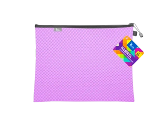 Koperta B5 z suwakiem metalalowym fioletowa - Tetis