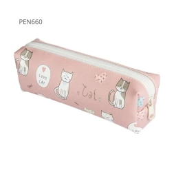 Piórnik jednokomorowy okrągły kot - Pajacyk