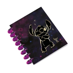 Kołobrulion A5 Disney Gold Stitch big ring 100 kartek wzór 1 - PATIO