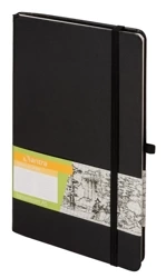 Notes romantyzm A5 linia czarny bl - Antra