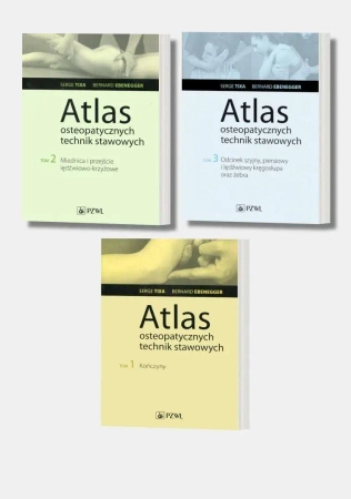 Atlas osteopatycznych technik stawowych T.1-3 - Serge Tixa