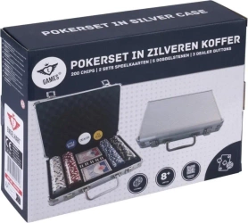 Zestaw do pokera 200szt dice chips - Quint