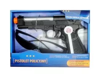 Pistolet policyjny z polskim modułem dźwiękowym - SWEDE
