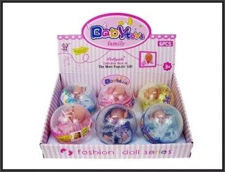 Laleczka w kuli 10cm p6 9909-2