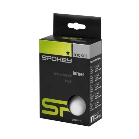 Piłeczki do tenisa stołowego Lerner 6szt - Spokey