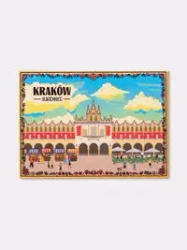 Magnes Pamiątkowy Kraków Sukiennice - Nadwyraz