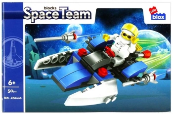 Klocki Konstrukcyjne 50 ElementÓw Space Alleblox 492877