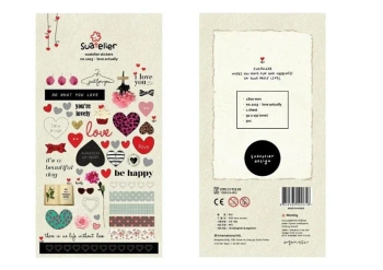 Naklejki ozdobne Miłość Serca - Suatelier