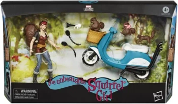 Marvel Legends. Unbeatable Squirrel Girl + skuter i akcesoria