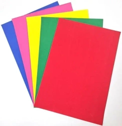 Papier flokowany A4 5 arkuszy wycinanki - Fresh