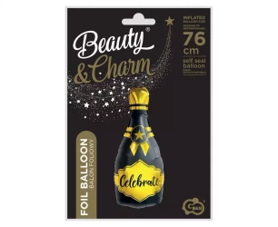 Balon foliowy B&C Szampan Celebrate 35x76cm - Godan