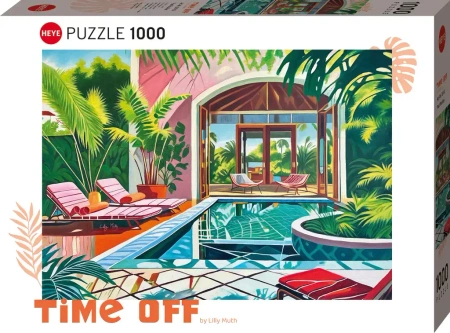 Puzzle 1000 elementów. Timeoff. Basen. Joanna Pilarczyk - Heye