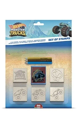 Hot Wheels - Pieczątki 5szt - Multiprint