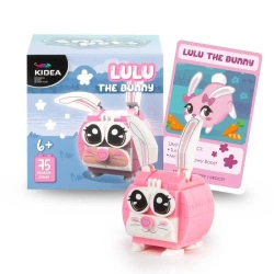 Klocki snapets królik różowy KIDEA - DERFORM