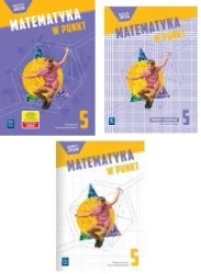 Matematyka w punkt 5 Podręcznik + zeszyt ćwiczeń+ Proste zadani WSIP PAKIET - praca zbiorowa