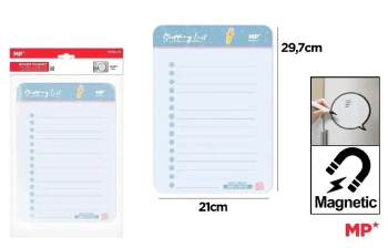 Planer magnetyczny 29,7x21cm lista zakupów - MP Main Paper