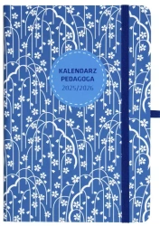 Kalendarz pedagoga 2025/26 A5 tyg Salsa niezapom. - praca zbiorowa