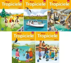 Nowi Tropiciele Podręcznik Klasa 3 Część 1-5 WSiP - praca zbiorowa