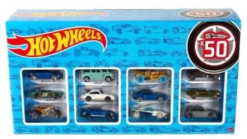 Hot Wheels Zestaw prezentowy 50-pak - Mattel
