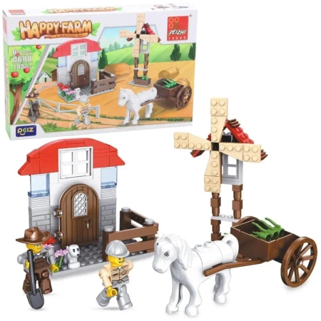 Klocki farma 183 elementy - Trifox