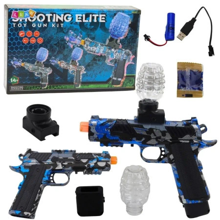 Pistolet elektryczny na kulki wodne grafitti nieb - Leantoys