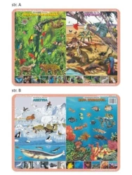 Podkładka edu. 033 - Zwierzęta Amazonii.. - Visual System