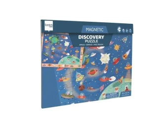 Puzzle magnetyczne i gra 2w1 Kosmos - Scratch