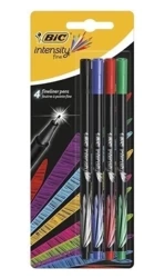 Cienkopisy Intensity fine mix ast 4 kolory BIC