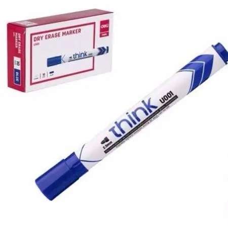 Marker suchościeralny okrągły 2,0mm nieb (12szt) - DELI