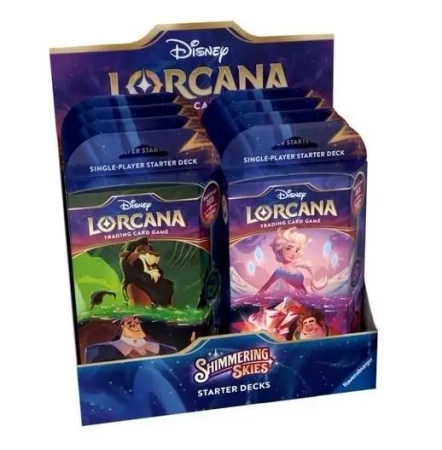 Disney Lorcana (Set05) starter deck set box (8set) - Ravensburger