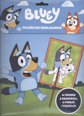 Bluey. Paczka do zmalowania - praca zbiorowa