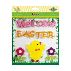 Naklejki żelowe Wielkanoc 5szt - Titanum