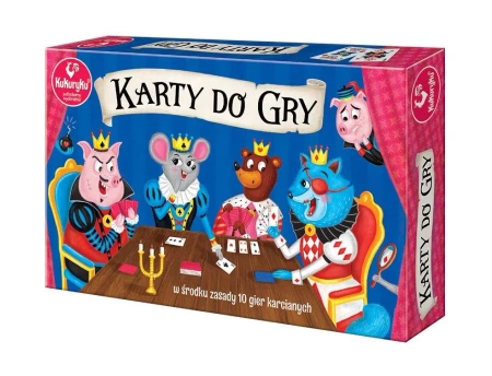 Karty do gry 54 Junior - zestaw - Kukuryku