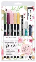 Zestaw do akwareli Floral - Tombow