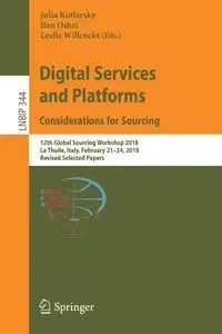 Digital Services and Platforms. Considerations for Sourcing - Kotlarsky Julia