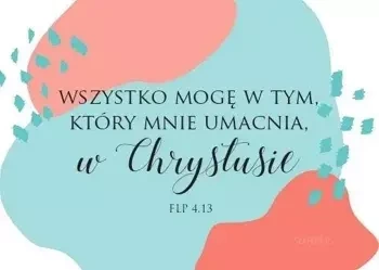 Magnes na lodówkę - Wszystko mogę w tym łaty - Szaron