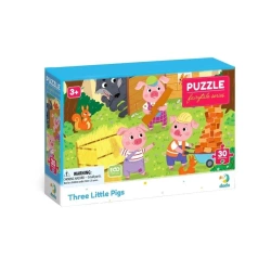 Puzzle Trzy małe świnki 30el - Dodo